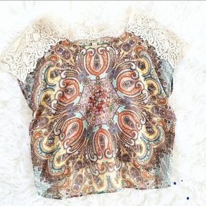 One World Live and Let Live Blouse